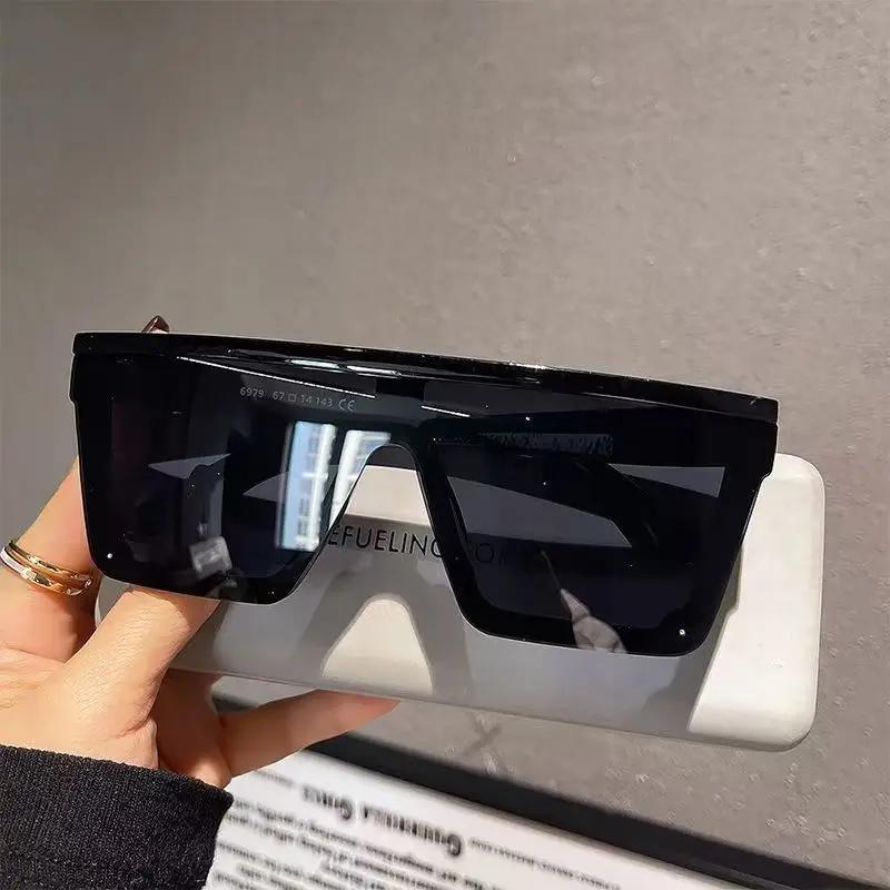 Sunglasses Uv400 - Vintage Square Sunglasses Women Retro Brand