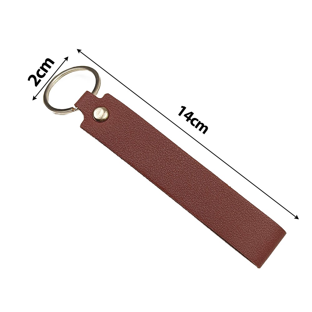 1/5pcs PU Leather Keychain Gif - Leather Wallet Men 评论和价格