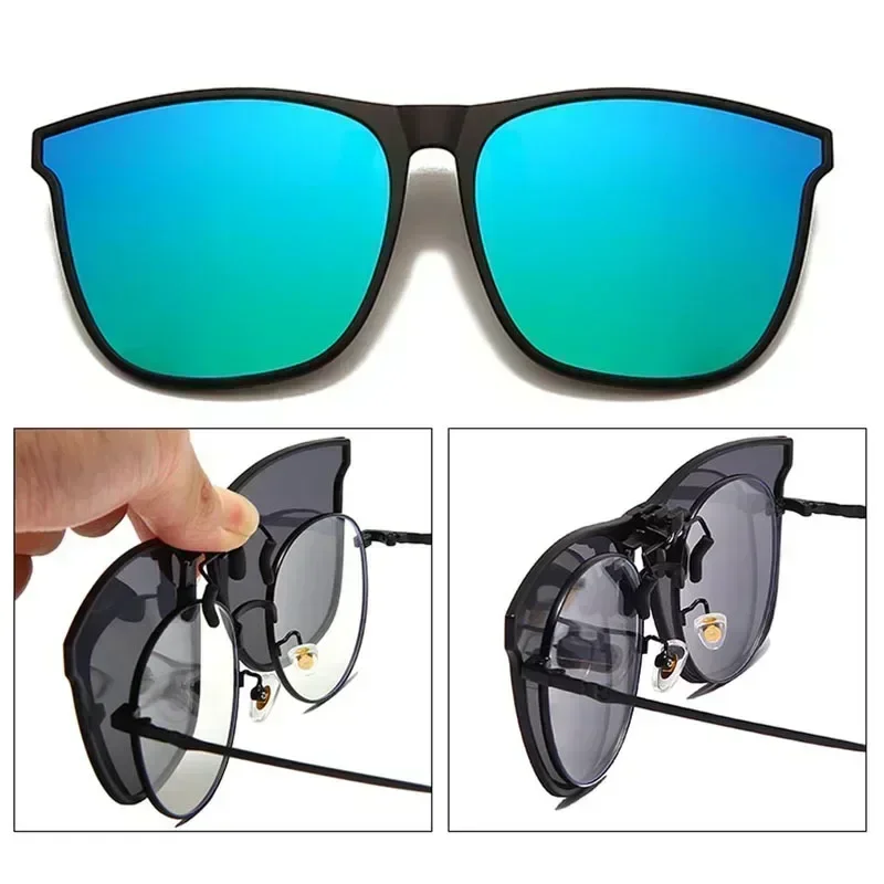 1Pc Polarized Clip On Sunglass - Sunglasses Uv400 评论和价格