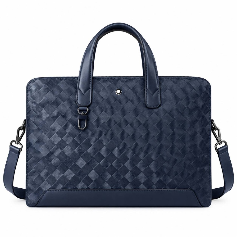 Luxury Men's Slim Business Bri - Leather Briefcase 评论和价格