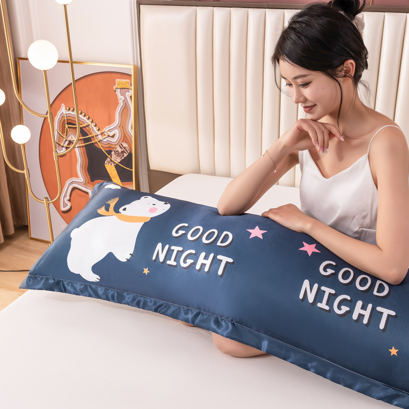 Cool Summer 120/150/180Cm Long - Silk Pillowcase 评论和价格