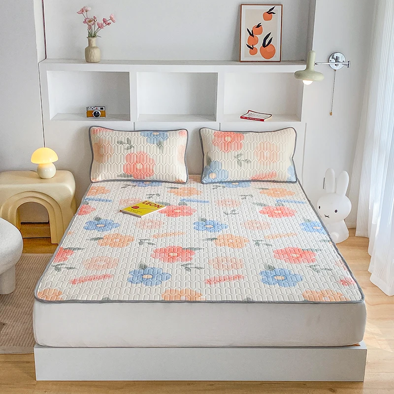 Print Natural Latex Summer Mat - Silk Pillowcase 评论和价格