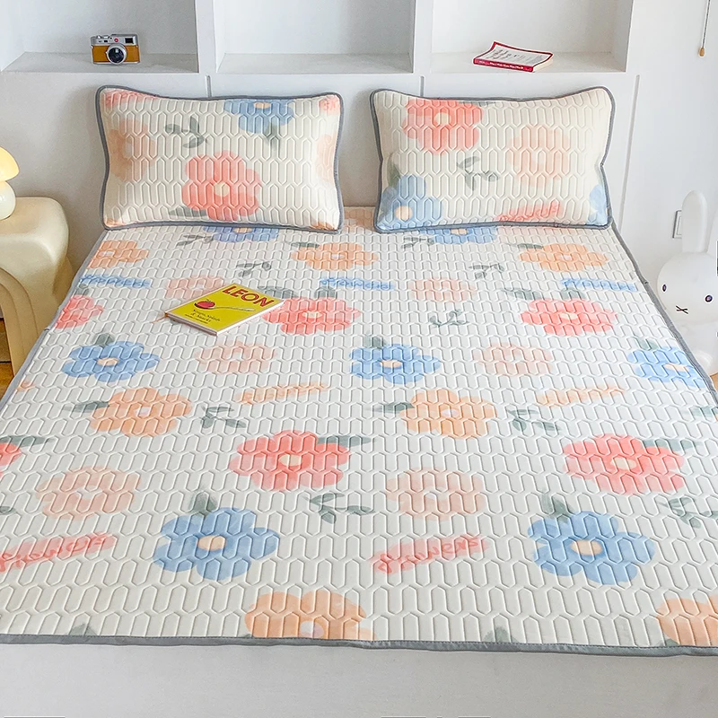 Print Natural Latex Summer Mat - Silk Pillowcase 评论和价格