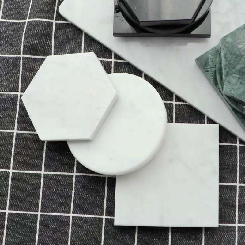 1PCS Marble Coasters Round Ant - Marble Coaster Set 评论和价格