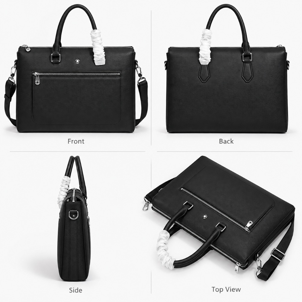 Mens Top-Handle Bags Classic B - Leather Briefcase 评论和价格