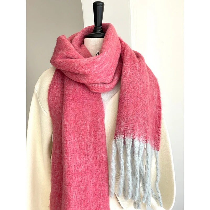 New Fashion Mohair Scarf Women - Cashmere Scarf 评论和价格