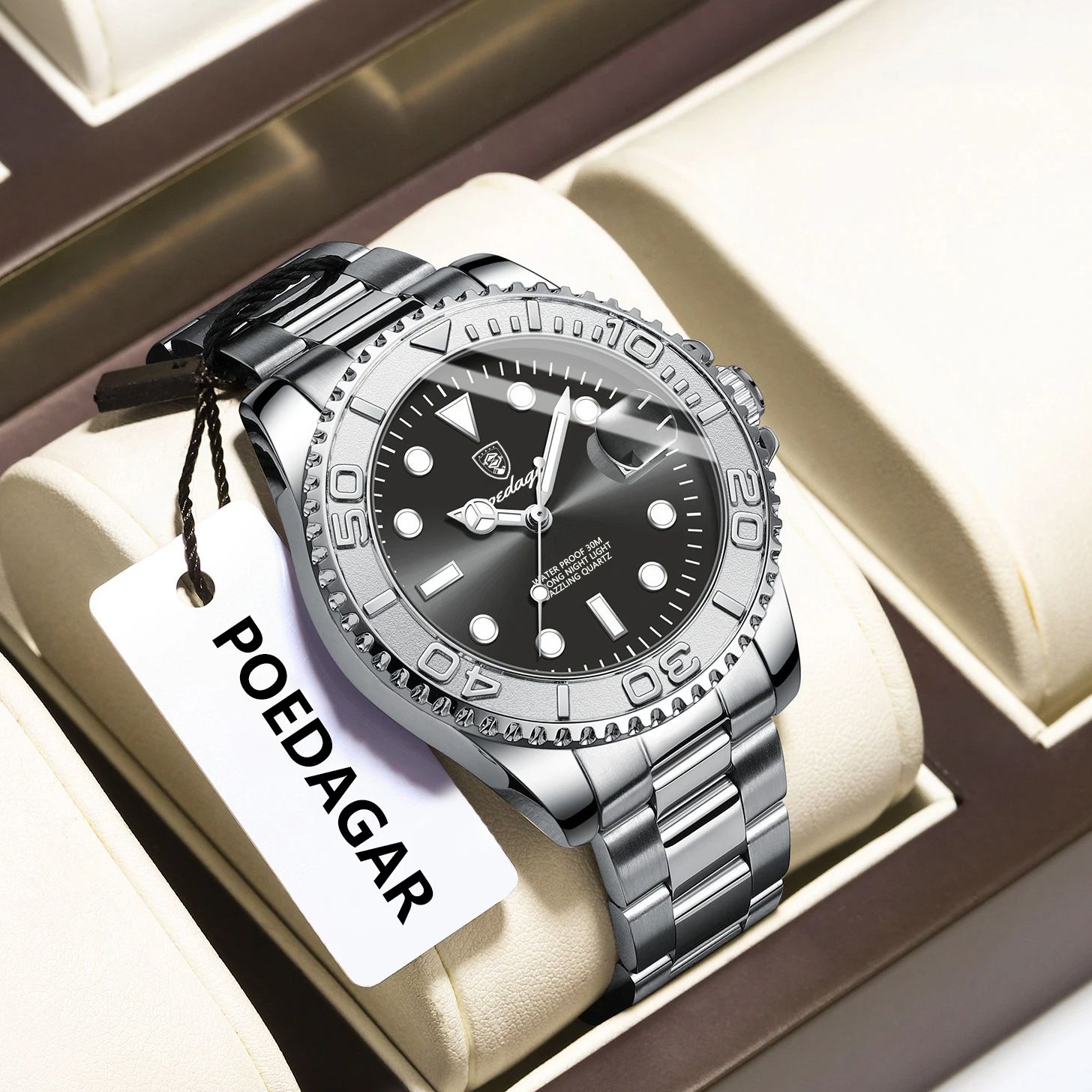 POEDAGAR Trendy Sport Man Watc - Luxury Watch Men 评论和价格
