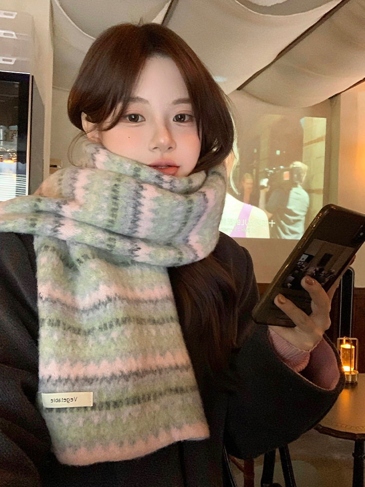 Feilao Island Knitted Scarf Wo - Cashmere Scarf 评论和价格