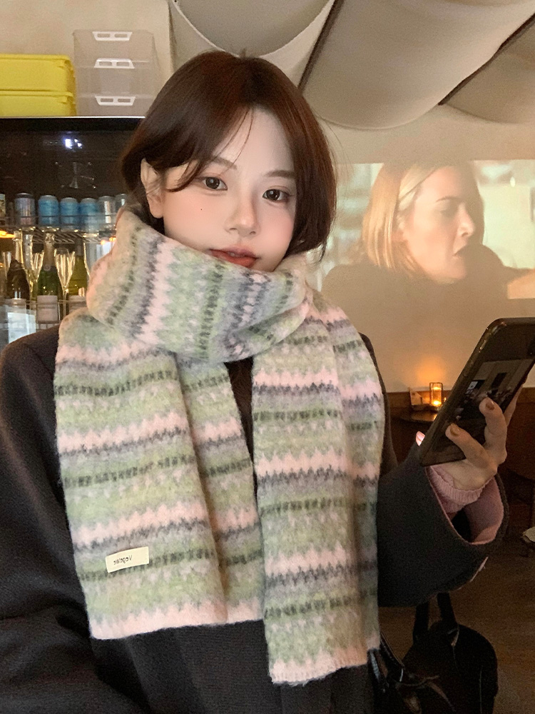 Feilao Island Knitted Scarf Wo - Cashmere Scarf 评论和价格