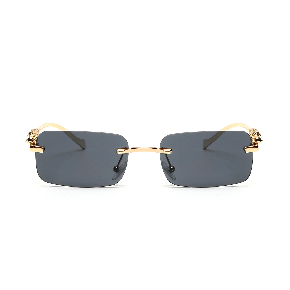 Rimless Sunglasses UV400 Fashi - Designer Sunglasses 评论和价格