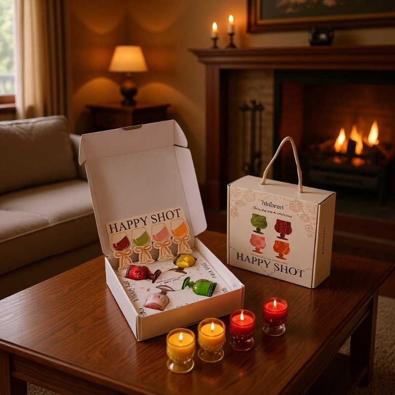 Scented Candle Gift Set Wine G - Luxury Gift Set 评论和价格