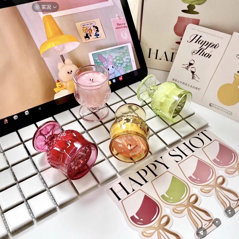 Scented Candle Gift Set Wine G - Luxury Gift Set 评论和价格